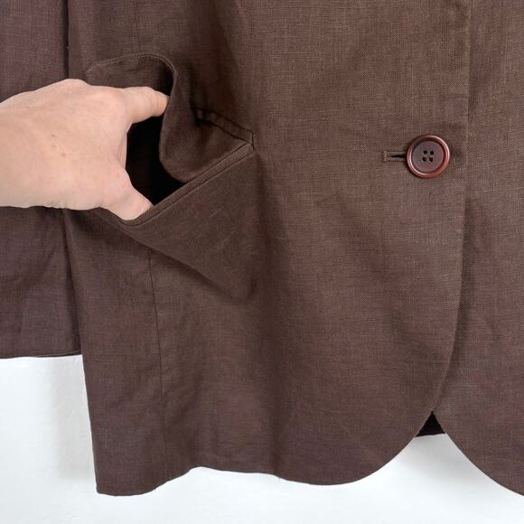 Madewell Brown Blazer - Picture 4 of 16